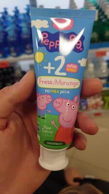 Dentífrico infantil + 2 años