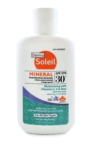 DermaSoleil DermaSoleil Mineral Broad Spectrum Sunscreen SPF 30+