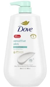 Dove Beauty Sensitive Skin Hypoallergenic Body Wash Pump