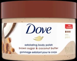 Dove Exfoliating Body Polish Brown Sugar & Coconut Butter