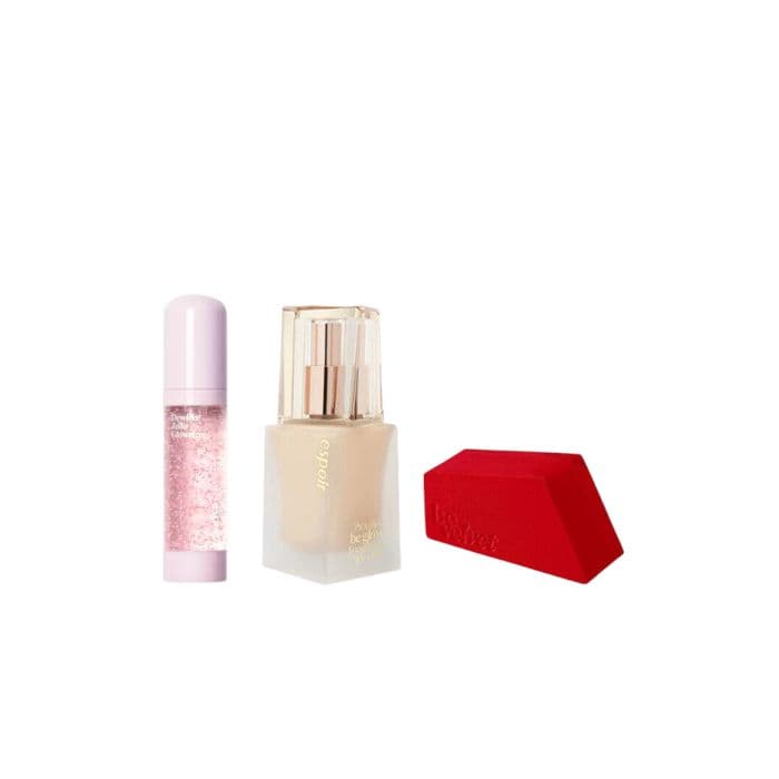 eSpoir Glowy Foundation Base Make Up Set #02 Ivory