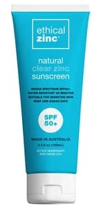 Ethical Zinc Ethical Zinc Ethical Zinc SPF50+ Natural Clear Zinc Sunscreen