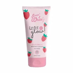 Ever White Let It Glow Strawberry Clay Mask