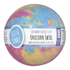 Fizz & Bubble Fizz & Bubble Unicorn Swirl Shimmer Large Bath Fizzy