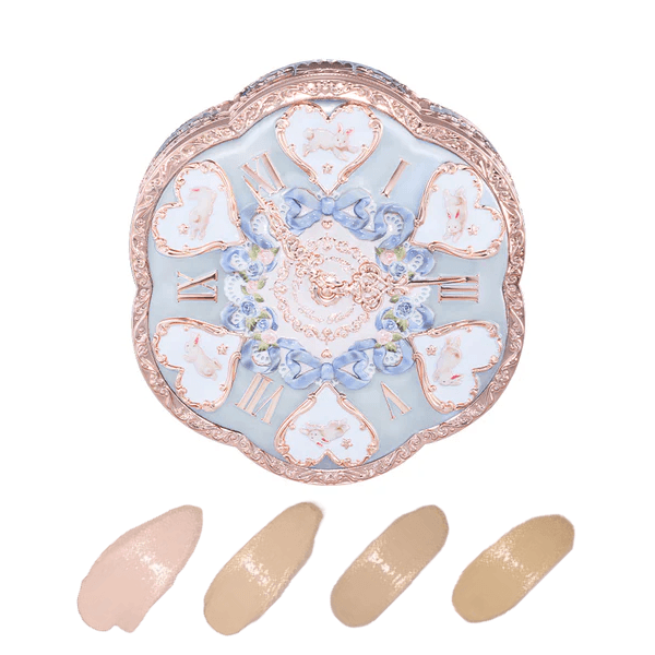 FlowerKnows FlowerKnows Bunny Garden Cushion Cream Foundation - 01 Shell Blue (Case+Refill) - 16g