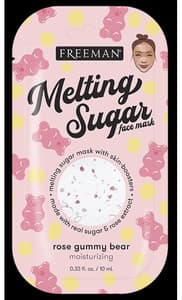 Freeman Melting Sugar Moisturizing Rose Gummy Bear Face Mask