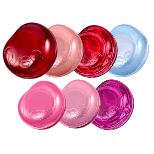 Fwee Lip & Cheek Glowy Jelly Pot + Pendant Keyring (Random Color) Set - 4g