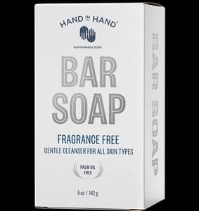 Hand In Hand Fragrance-free Bar Soap