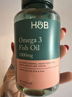 Holland & Barrat Omega 3 fish oil 100mg