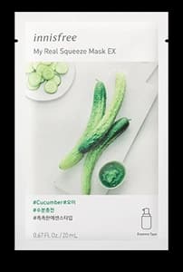 innisfree My Real Squeeze Mask Ex - Cucumber