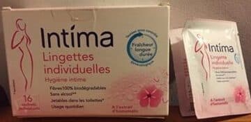 Lingettes individuelles - Hygiène intime
