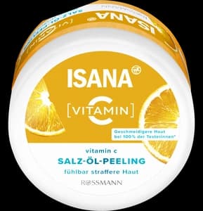 Isana Vitamin C Salz-Öl-Peeling