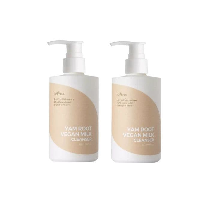 Isntree Yam Root Vegan Milk Cleanser - 220ml (2ea) Set