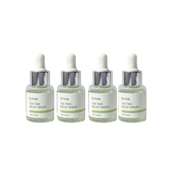 iUNIK Tea Tree Relief Serum 15ml (4ea) Set