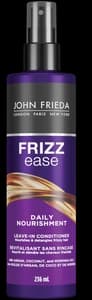 John Frieda Anti Frizz, Frizz Ease Daily Nourishment Leave In Conditioner For Frizzy, Dry Hair