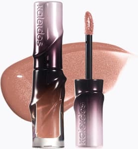 Kaleidos Untamed Glow Glossy Lip Glaze Skinny Dip