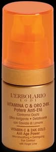 L'Erbolario Eye Contour Vitamin C & 24k Gold