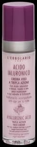 L'Erbolario Triple Action Face Cream Night Treatment Hyaluronic Acid