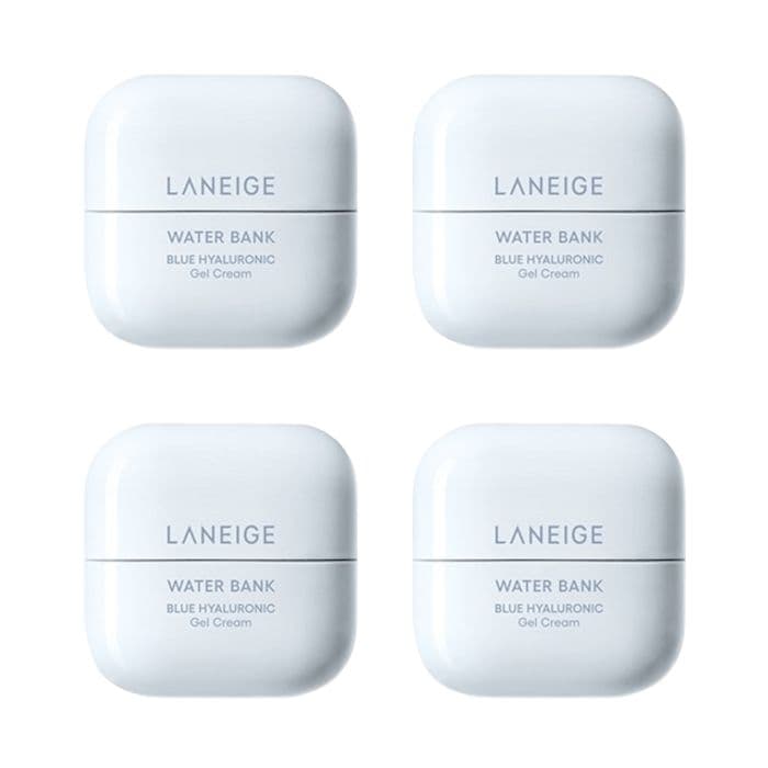 LANEIGE Water Bank Blue Hyaluronic Gel Cream - 50ml (4ea) Set