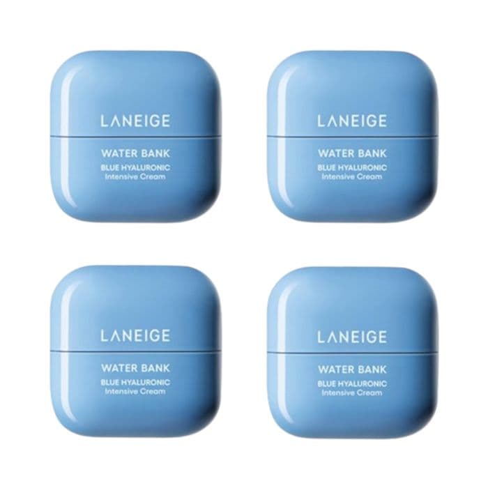 LANEIGE Water Bank Blue Hyaluronic Intensive Cream - 50ml (4ea) Set