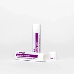 Lather Lather Unscented Lip Balm