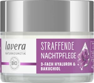lavera Firming Night Cream - With Triple Hyaluronic & Bakuchiol - Firming & Regenerating