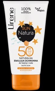 Lirene Natura Sun Natural Protective Emulsion For Face And Body SPF 50