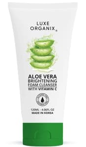 Luxe Organix Aloe Vera Brightening Micro Foam Cleanser With Vitamin C