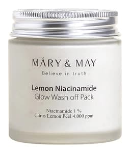 MARY & MAY Lemon Niacinamide Glow Wash Off Pack