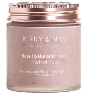MARY & MAY Rose Hyaluronic Hydra Wash Off Pack