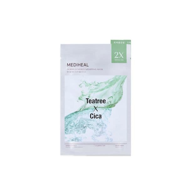 Mediheal Derma Synergy Wrapping Mask Sheet for Calming Care (Teatee x Cica) - 1pc