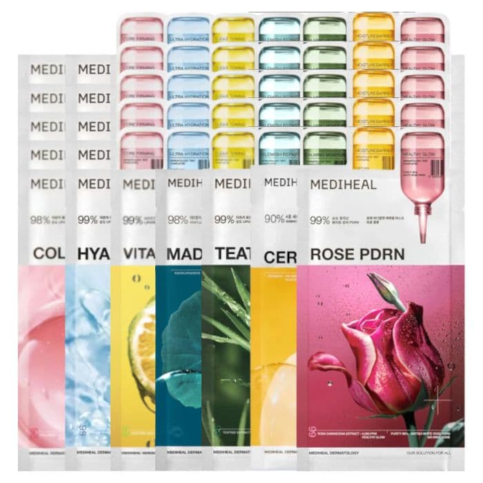 Mediheal Essential Mask Collection - 35pcs