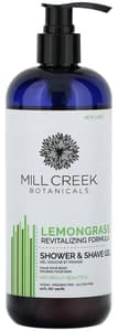 Mill Creek Botanicals Lemongrass Shower & Shave Gel