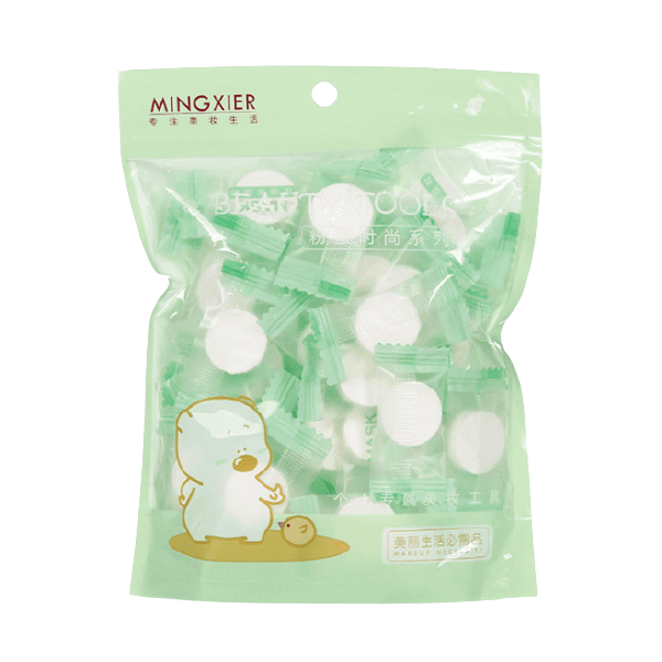 MINGXIER Compressed Face Mask Tablets - 50pcs