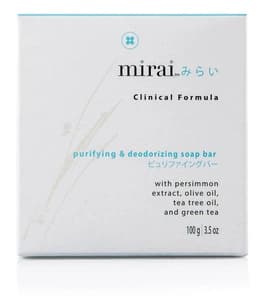 Mirai Clinical Purifying And Deodorizing Soap Bar