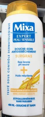 Douche-soin antidessèchement surgras
