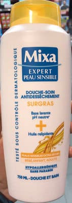 Douche Soin Antidessèchement Surgras Huile relipidante