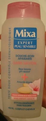 Douche-soin apaisante sans savon