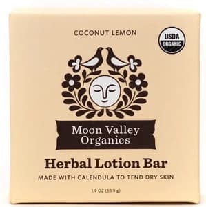 Moon Valley Moon Valley Coconut Lemon Herbal Lotion Bar