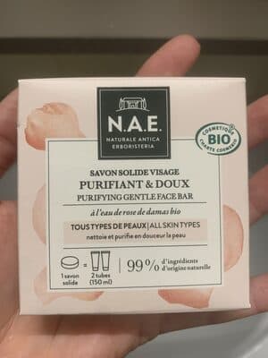 N.A.E savon solide visage