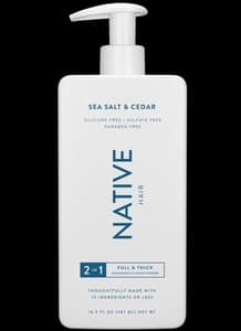 Native 2in1 Shampoo Sea Salt And Cedar