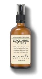 Neemli Naturals Glycolic Acid & Apple Cider Vinegar Exfoliating Toner