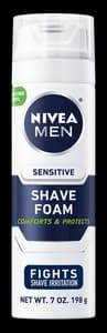 Nivea Sensitive Shaving Foam 0% Alcohol