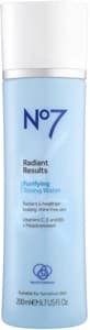 No7 Radiant Results Purifying Toning Water
