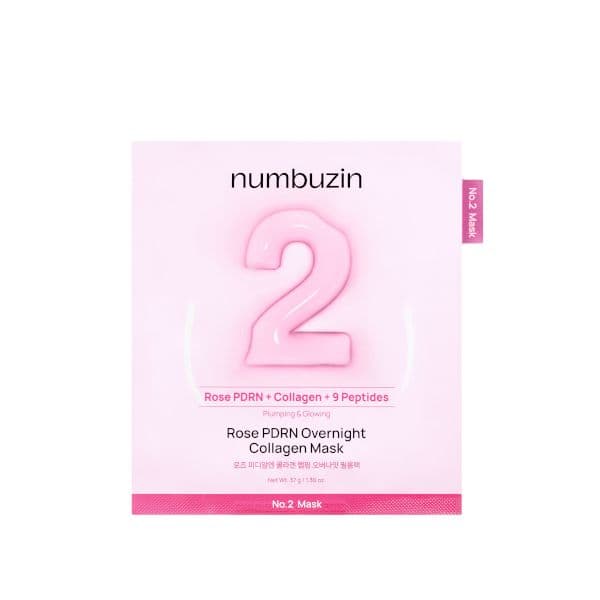 numbuzin No.2 Rose PDRN Overnight Collagen Mask - 1ea
