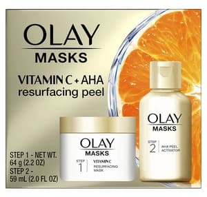 Olay Vitamin C Resurfacing Mask & Resurfacing Peel (Step 1)