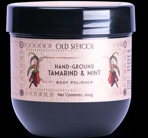 Old School Rituals Hand-ground Tamarind & Mint Body Polisher