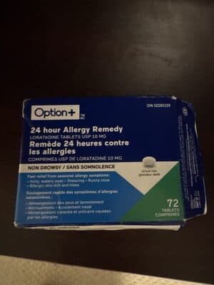 24 hour Allergy Remedy Loratadine