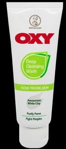 OXY Deep Cleansing Wash Acne Prone Skin With Amazonian Clay