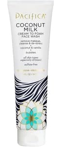 Pacifica Coconut Milk Cream to Foam Face Wash